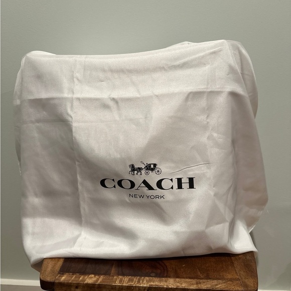 Coach Theo Leather Tote “Signature C” Canyon Handbag Bag $450 - Picture 13 of 15